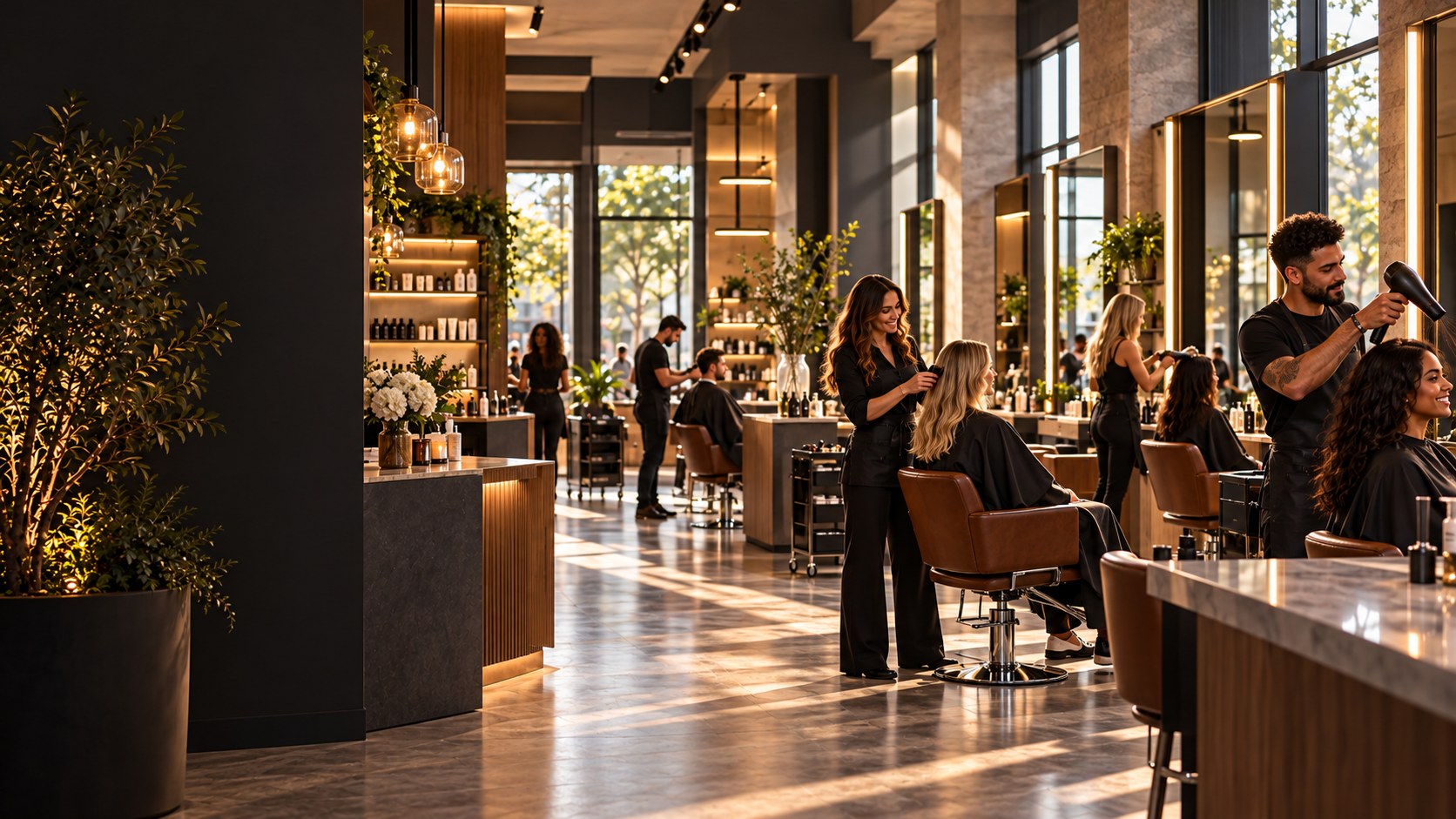 Salon environment